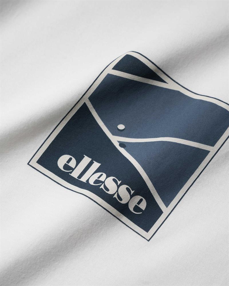 Ellesse Erkek Tişört M-6SM5025-OF Beyaz