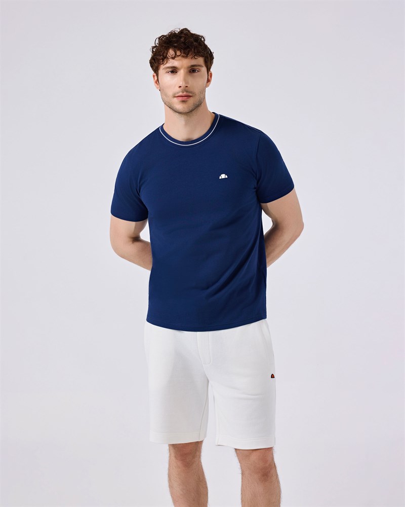 Ellesse Erkek Triko Tişört M-6SM5058-NV Navy