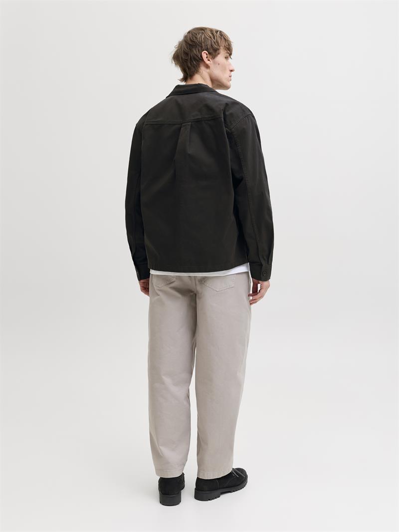 JCOBEN CLASSIC FUSION BADGE OVERSHIRT Black