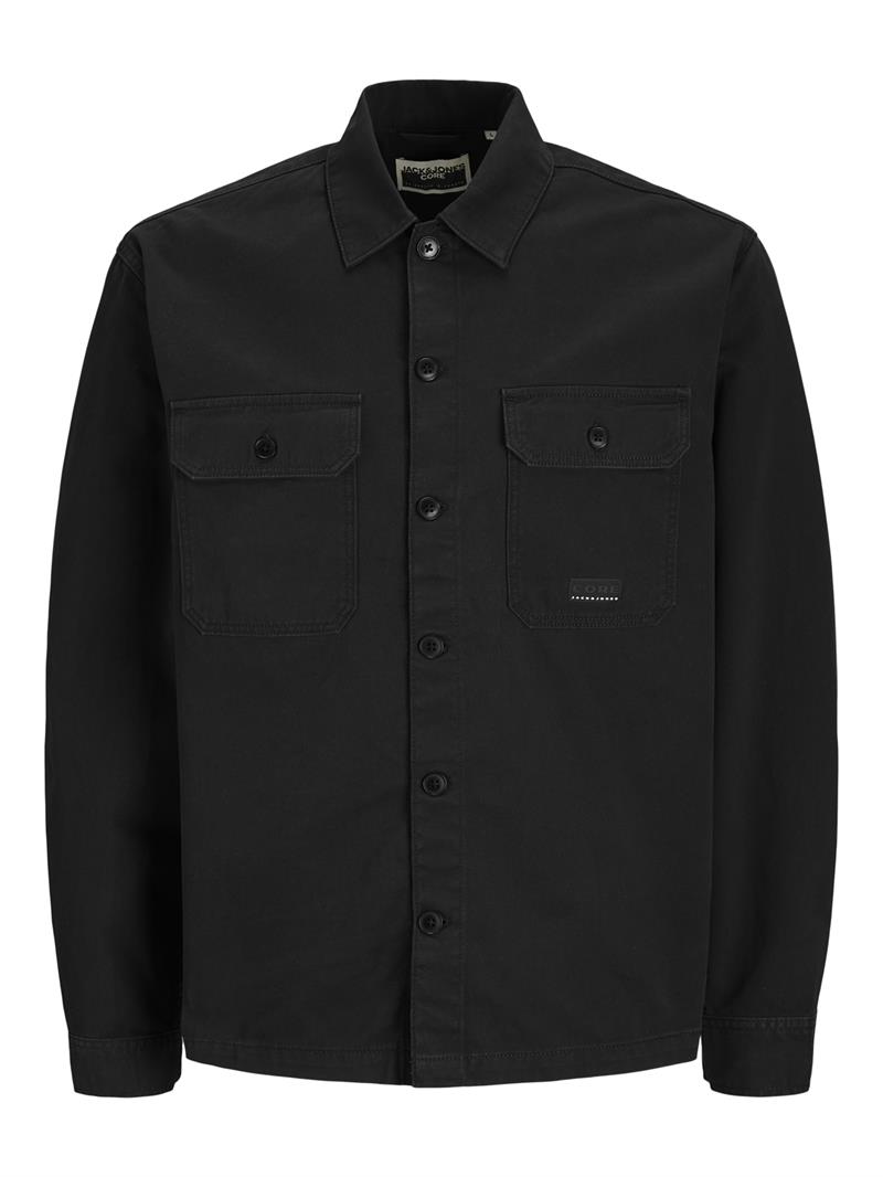 JCOBEN CLASSIC FUSION BADGE OVERSHIRT Black