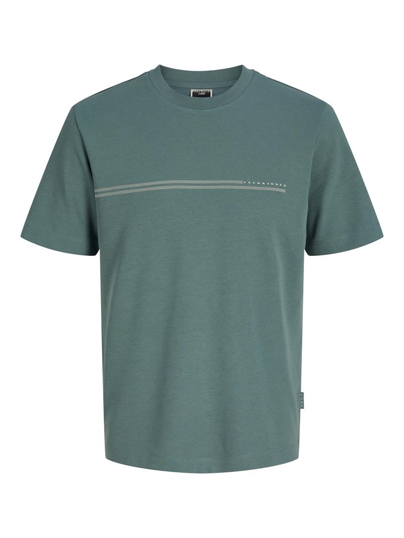 JCOFUSION CHEST BRAND TEE SS CREW NOOS North Atlantic