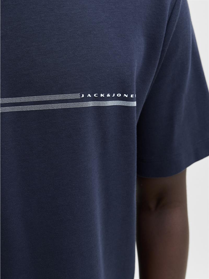 JCOFUSION CHEST BRAND TEE SS CREW NOOS Outer Space