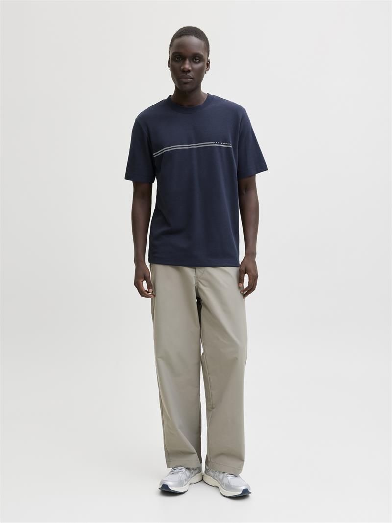 JCOFUSION CHEST BRAND TEE SS CREW NOOS Outer Space