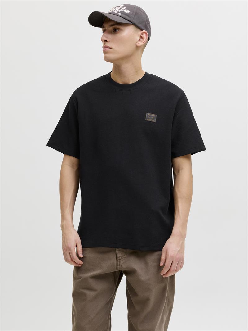 JJDAYTONA TEE SS CREW NECK SN Black