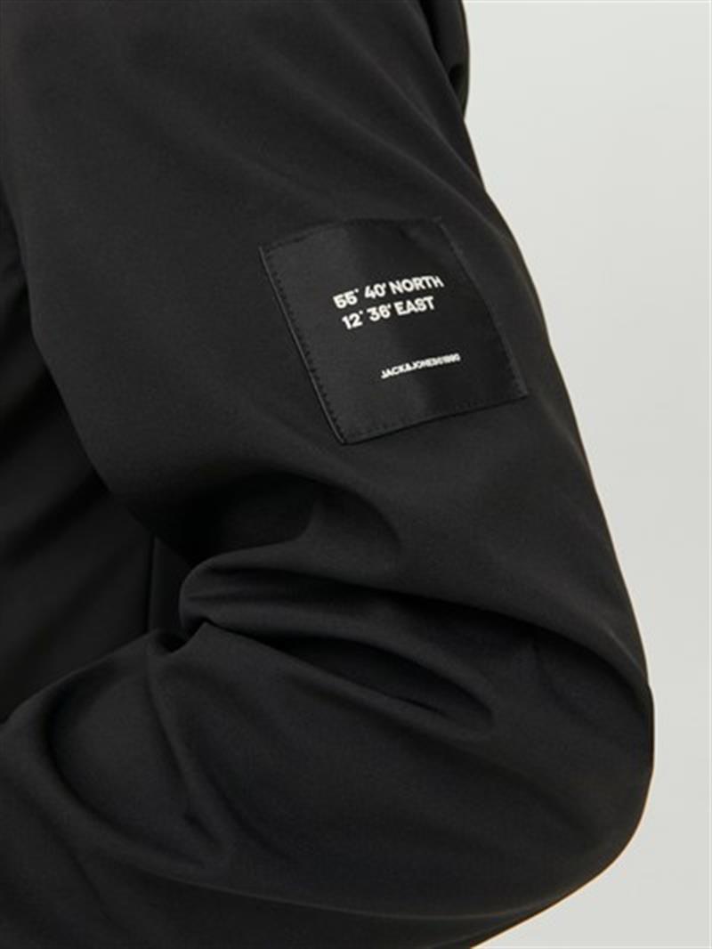 JJEBASIC SOFTSHELL HOOD NOOS Black