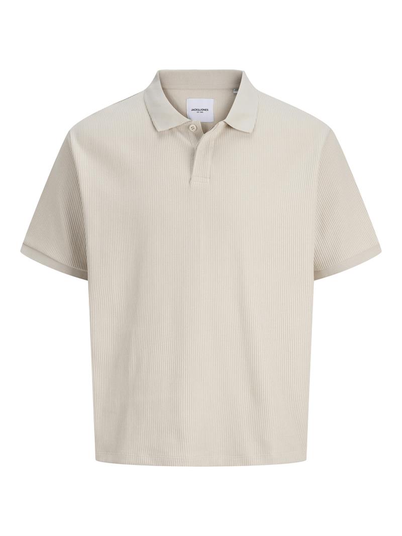 JJEHARRISON STRUCTURE POLO SS LN Moonbeam