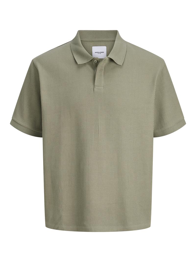 JJEHARRISON STRUCTURE POLO SS LN Vetiver