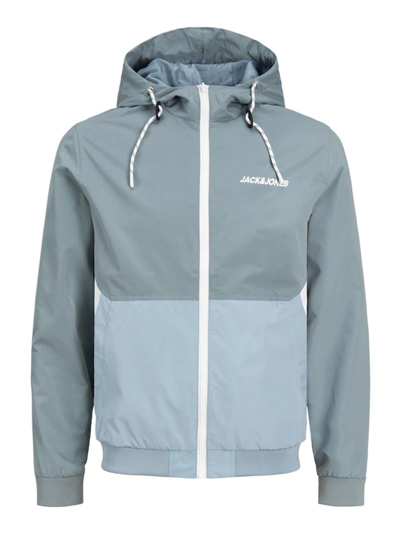 JJERUSH HOOD BOMBER NOOS Blue Denim