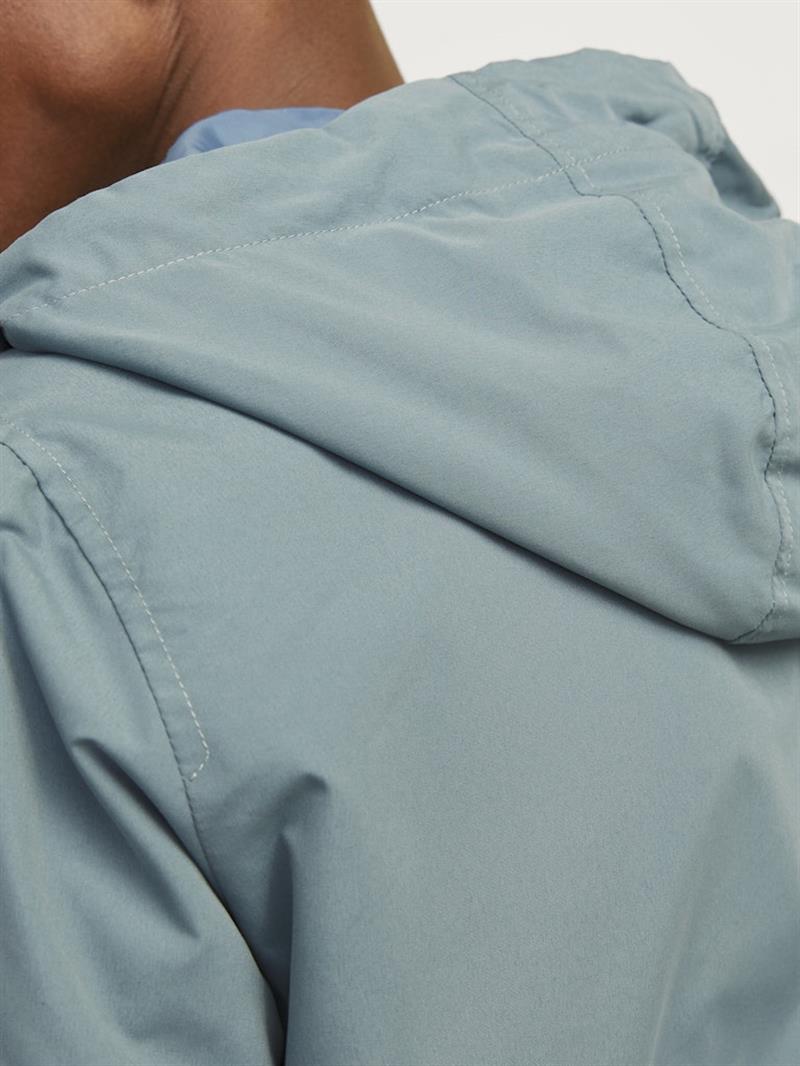 JJERUSH HOOD BOMBER NOOS Blue Denim