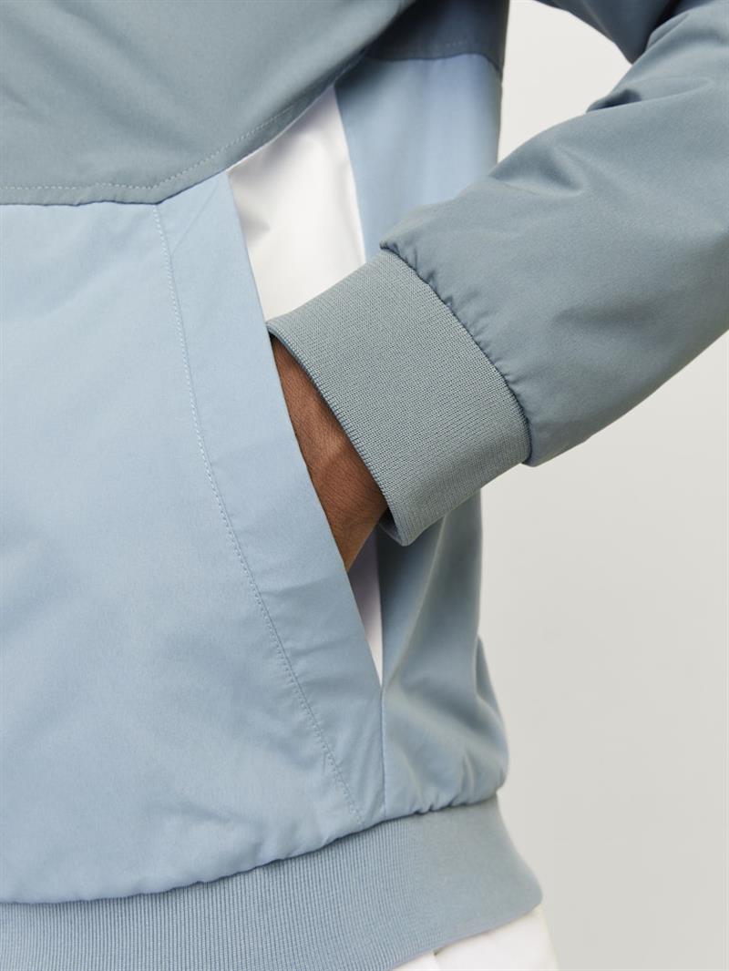 JJERUSH HOOD BOMBER NOOS Blue Denim