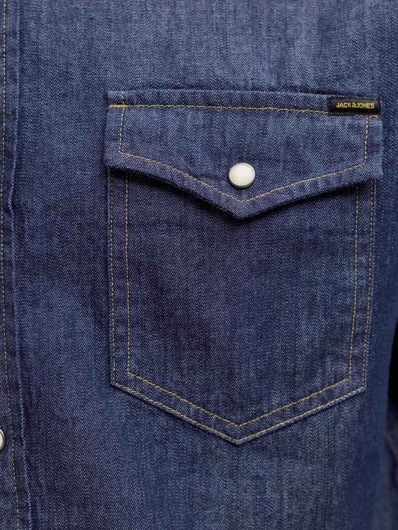 JJESHERIDAN SHIRT L/S NOOS Dark Denim