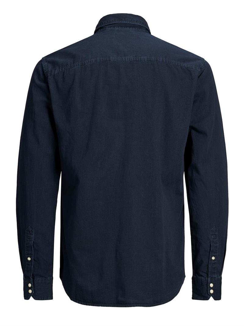 JJESHERIDAN SHIRT L/S NOOS DARK NAVY