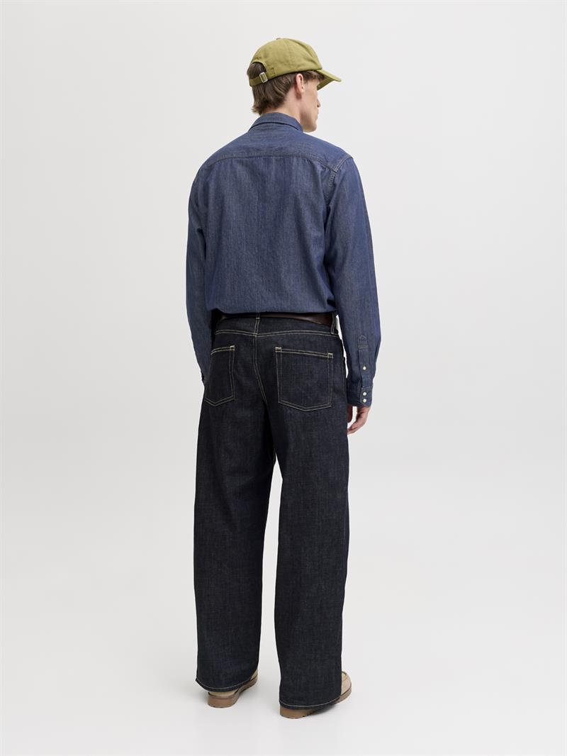 JJESHERIDAN SHIRT L/S NOOS Dark Denim