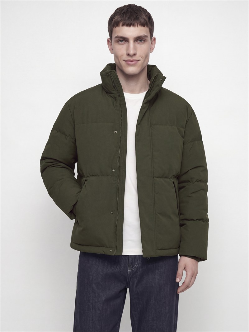 JJESOHO PUFFER COLLAR AW26 SN Rosin