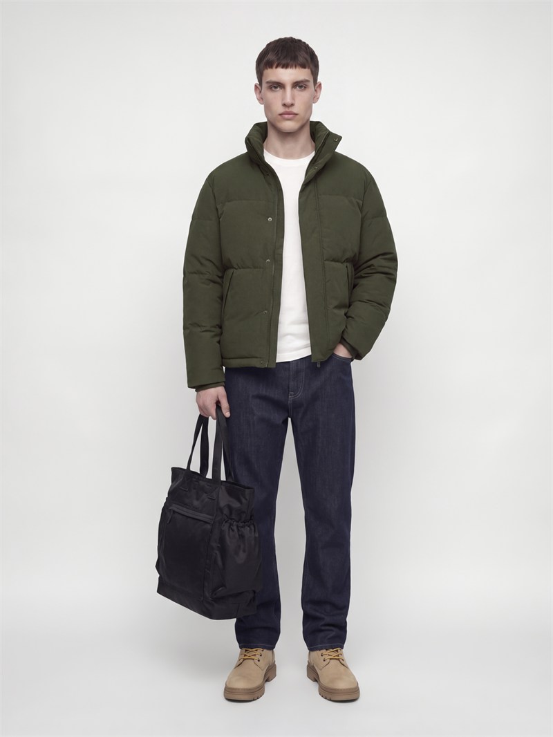 JJESOHO PUFFER COLLAR AW26 SN Rosin