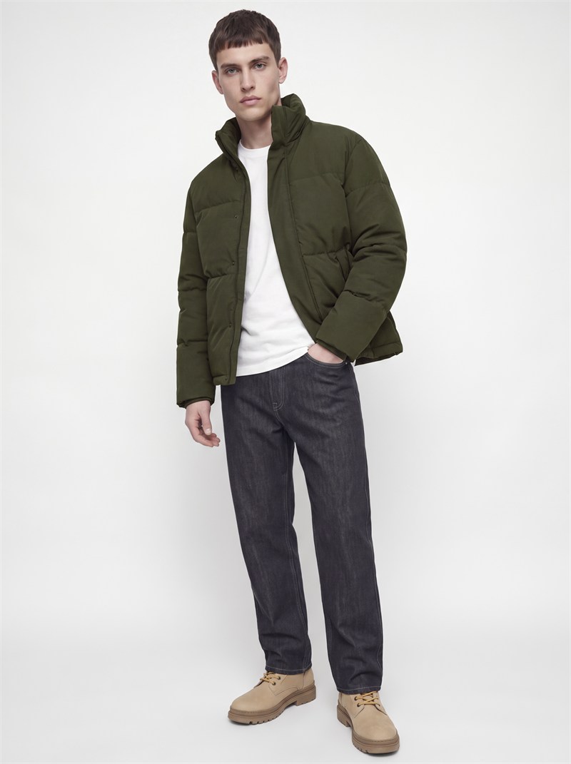 JJESOHO PUFFER COLLAR AW26 SN Rosin