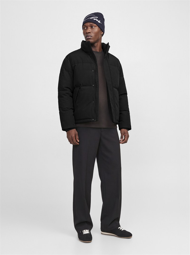 JJESOHO PUFFER COLLAR AW26 SN Black