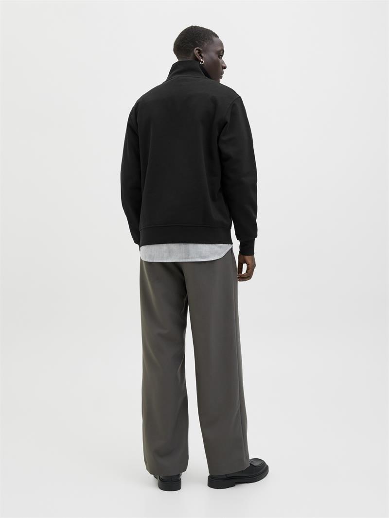 JJESOHO SWEAT QUARTER ZIP HN NOOS Black