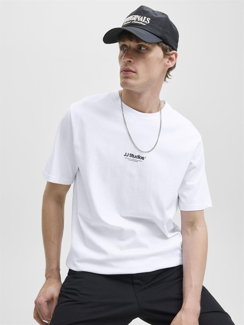JJESOHO TEE SS CREW NECK NOOS White