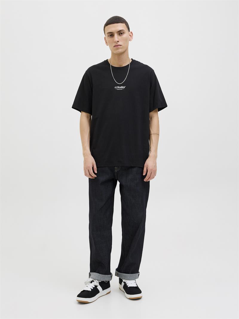 JJESOHO TEE SS CREW NECK NOOS Black