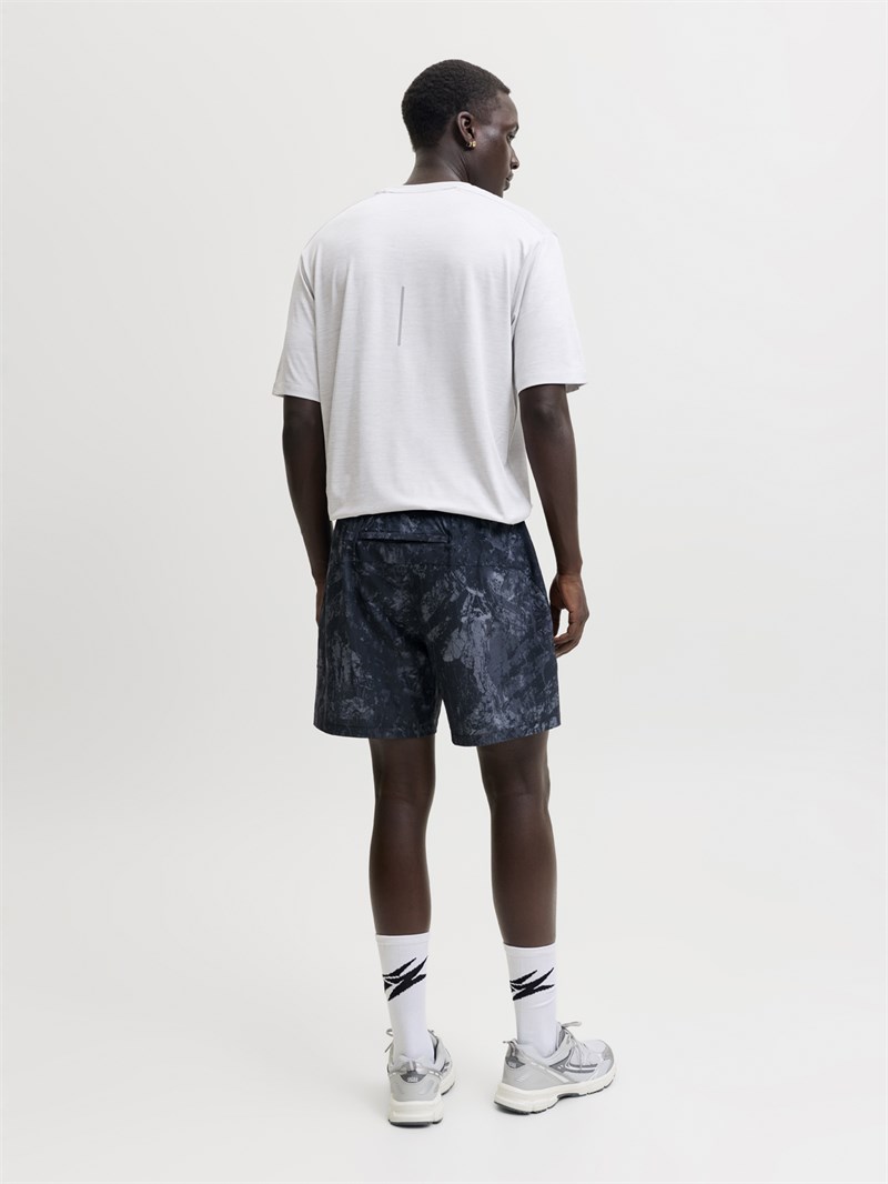 JJSFLUX MELANGE T-SHIRT White Melange