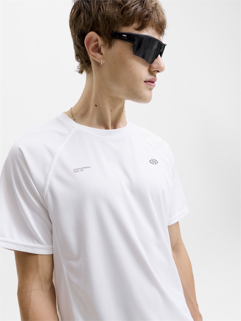 JJSFLUX T-SHIRT SN Bright White