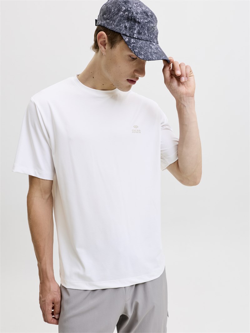 JJSPULSE LOGO BRANDING TEE Bright White