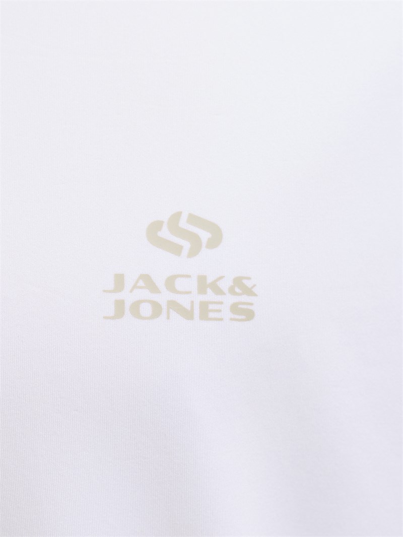 JJSPULSE LOGO BRANDING TEE Bright White