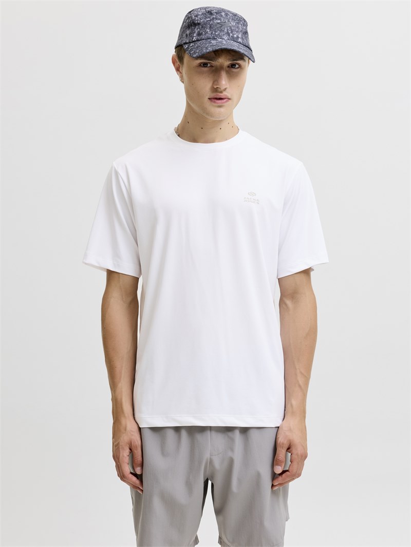 JJSPULSE LOGO BRANDING TEE Bright White