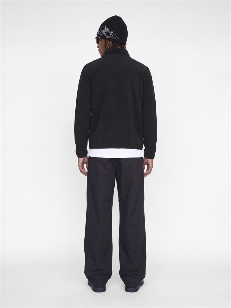 JJSTIGNES HIGH NECK FULL ZIP Black