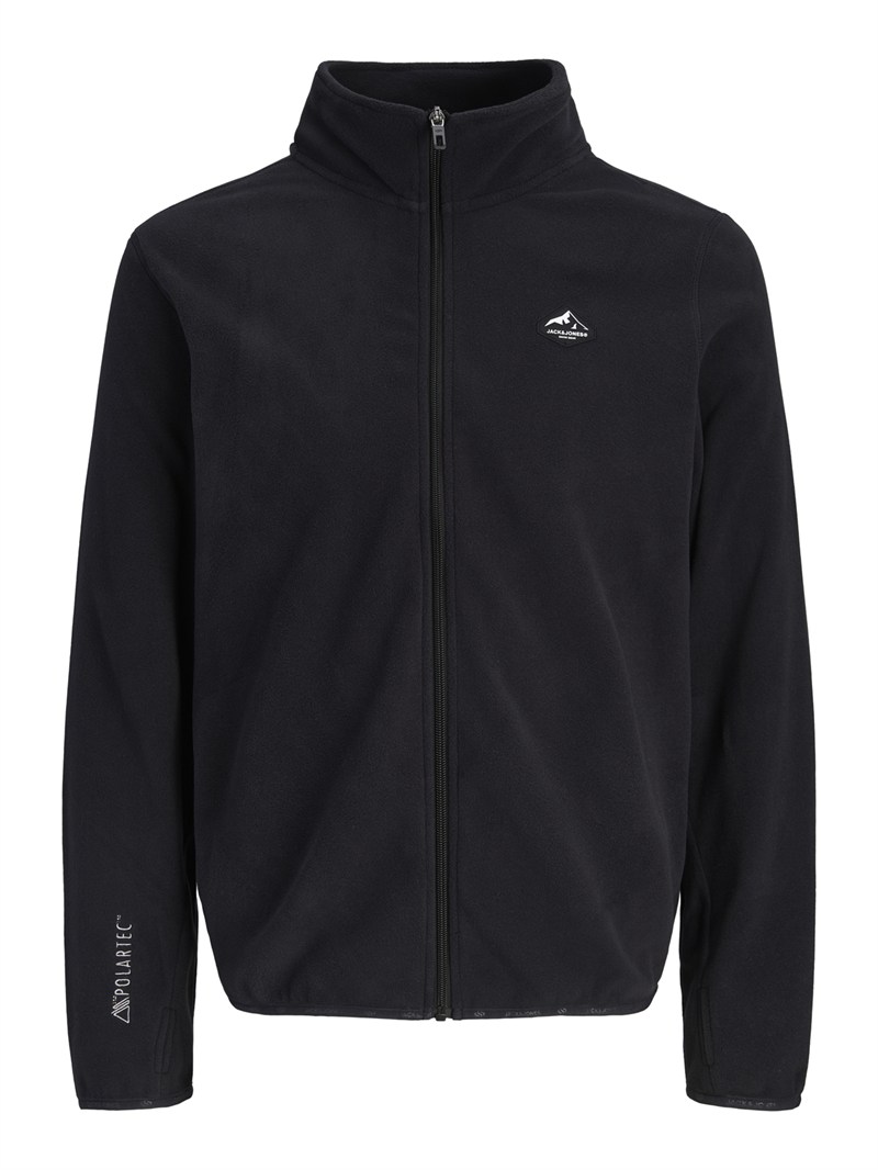 JJSTIGNES HIGH NECK FULL ZIP Black