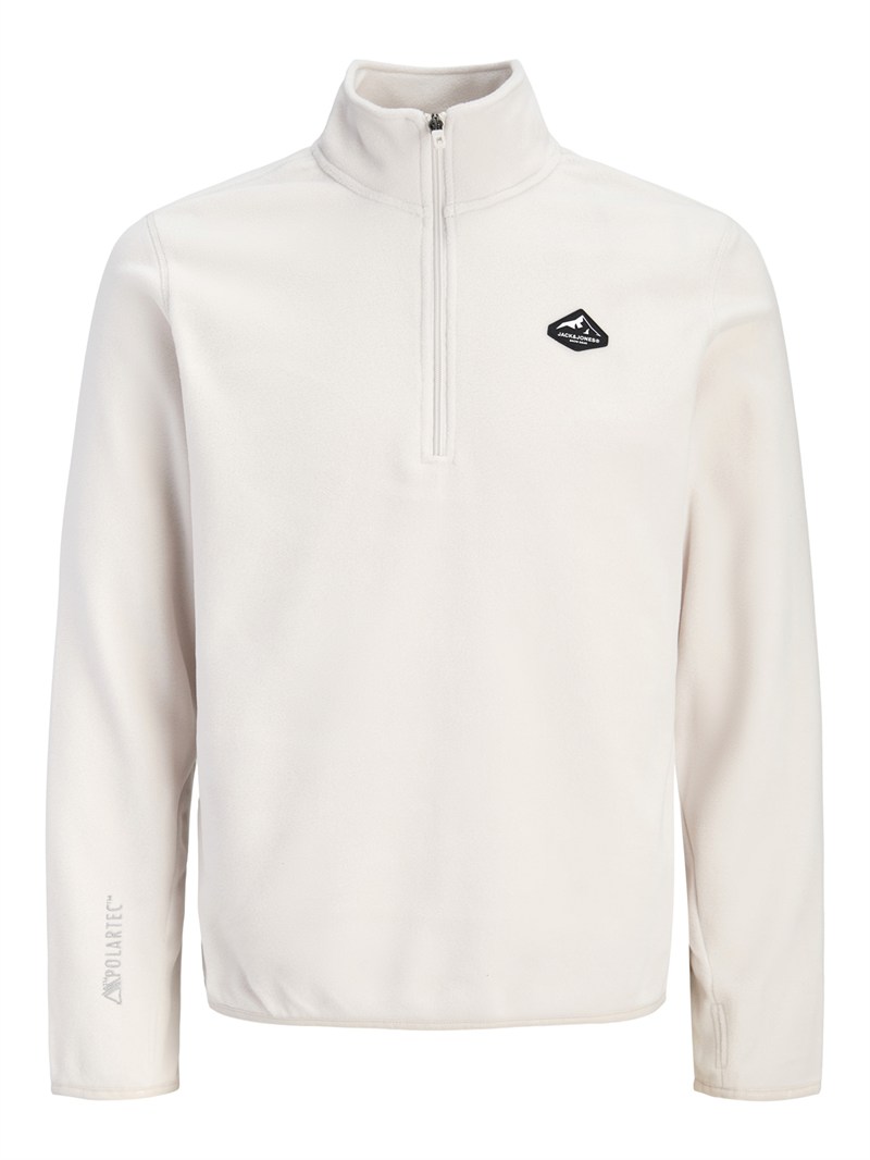 JJSTIGNES HIGH NECK HALF ZIP Moonbeam