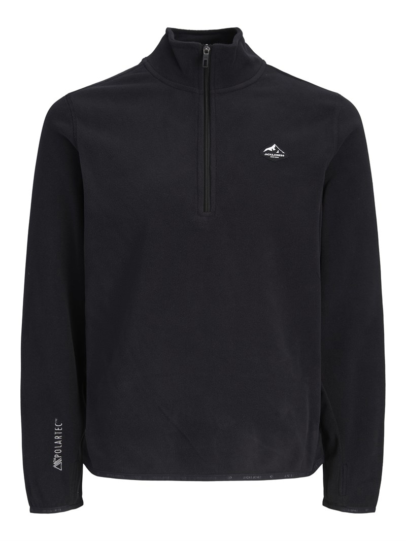 JJSTIGNES HIGH NECK HALF ZIP Black