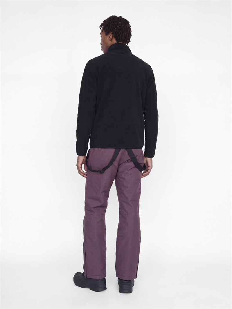JJSTIGNES HIGH NECK HALF ZIP Black
