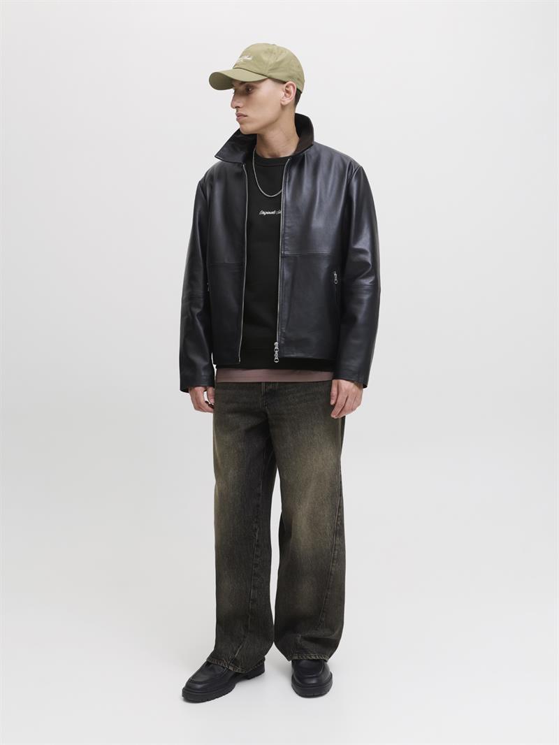JORNORREBRO EMB SWEAT CREW NOOS Black