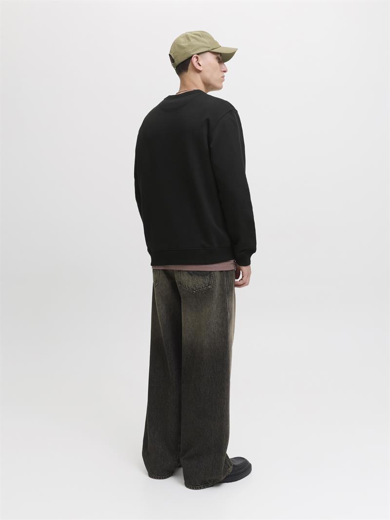 JORNORREBRO EMB SWEAT CREW NOOS Black