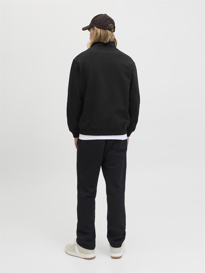 JORNORREBRO EMB SWEAT HIGH NECK NOOS Black