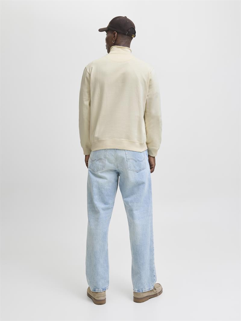 JORNORREBRO EMB SWEAT HIGH NECK NOOS Antique White