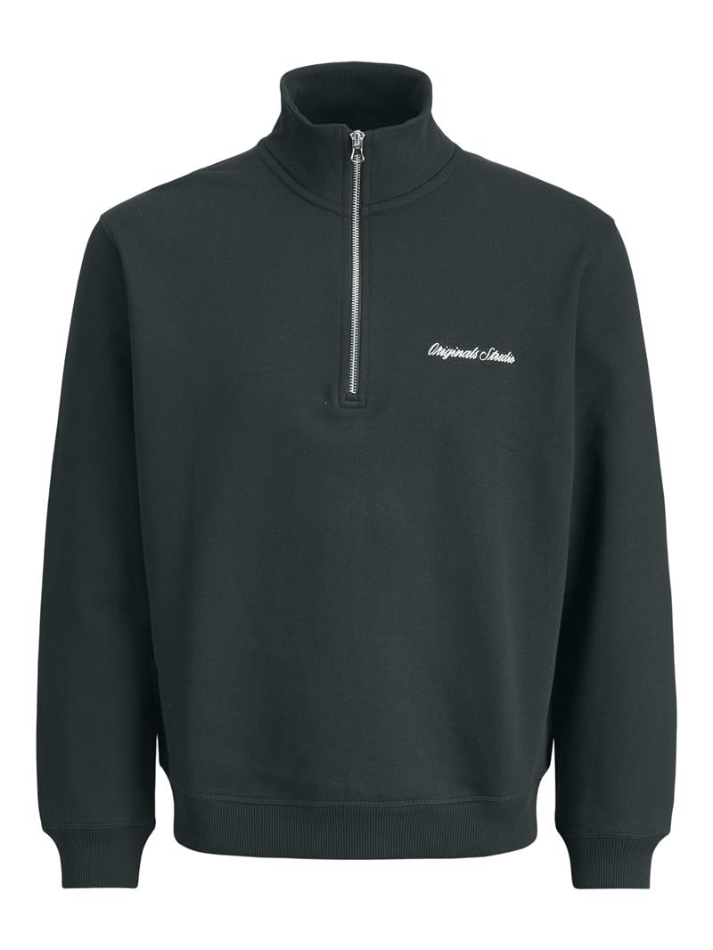 JORNORREBRO EMB SWEAT HIGH NECK NOOS Forest River
