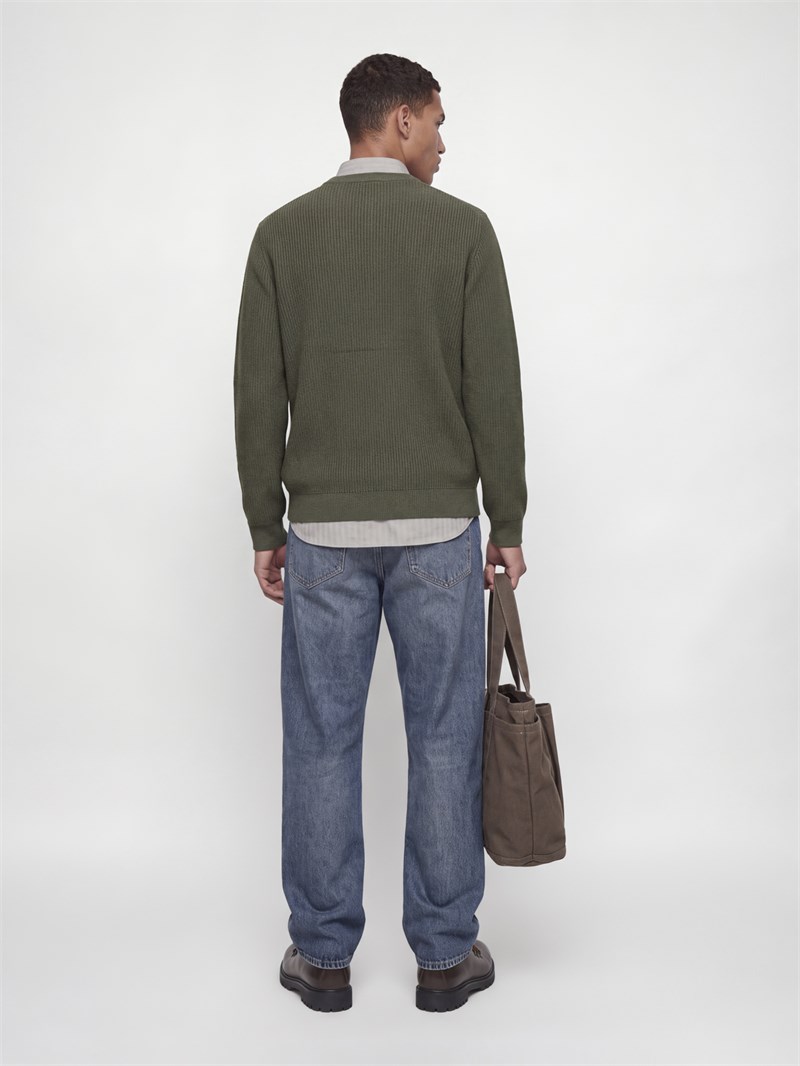 JPRBLACONNOR KNIT CREW NECK Forest