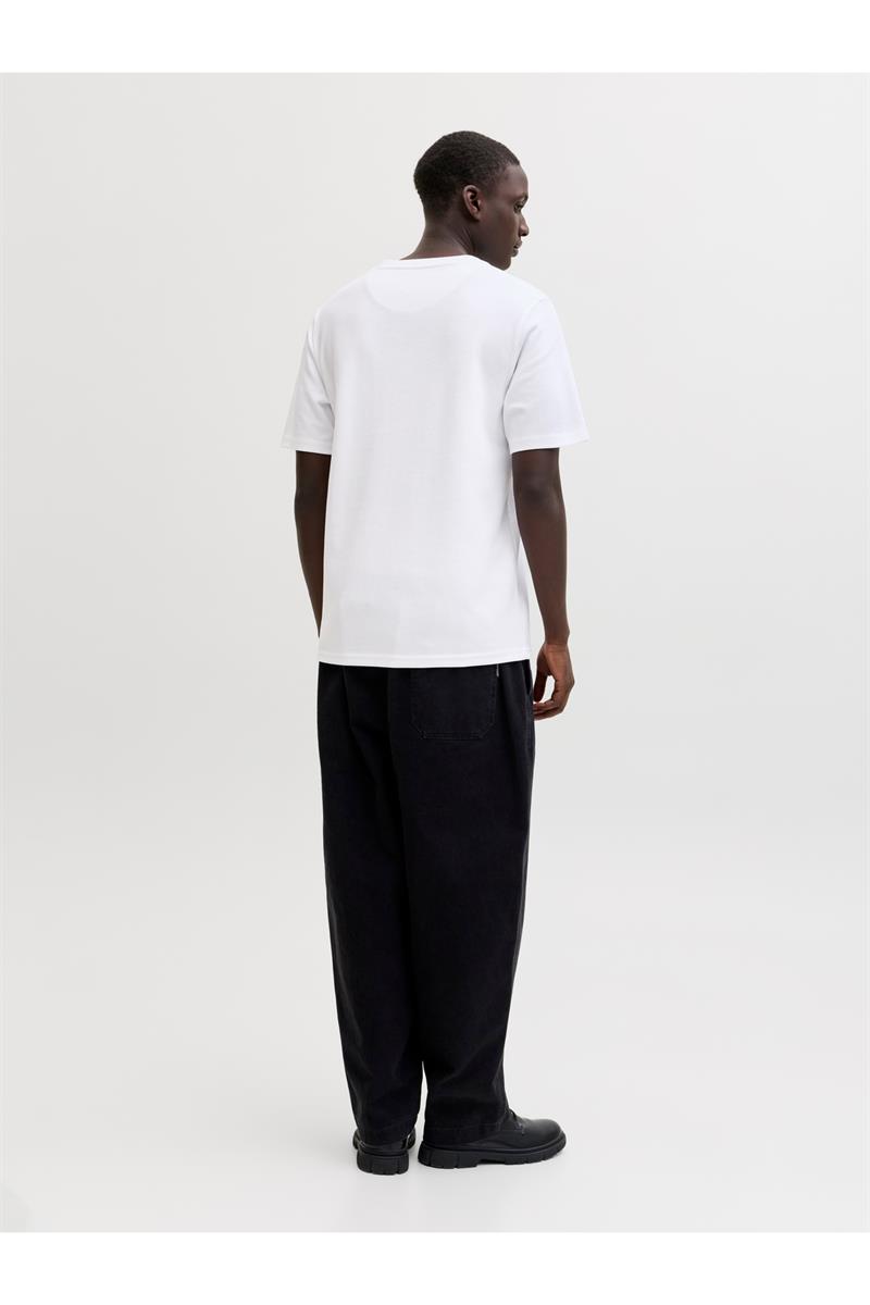 JPRBLAETHAN SS LOGO TEE SN Bright White