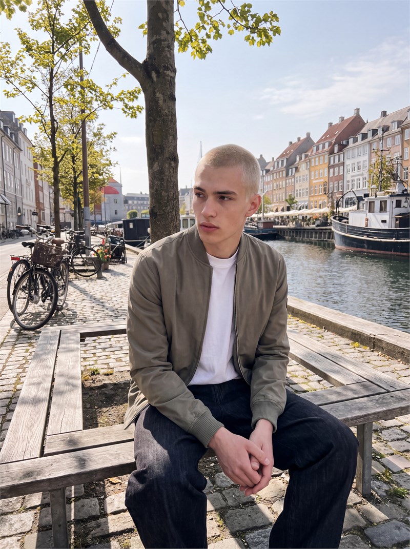 JPRBLAJOSH BOMBER JKT SN Smokey Olive