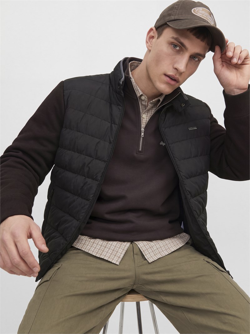 JPRBLUGARRY HYBRID JACKET Black