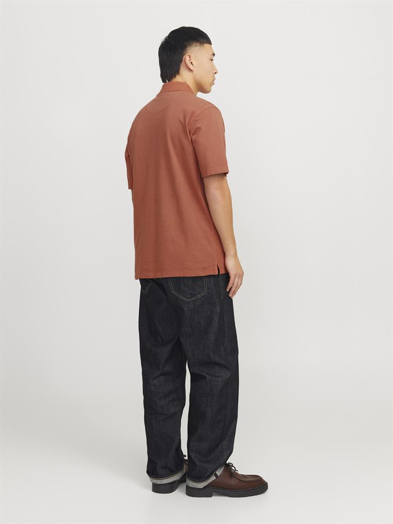 JPRBLUWILLIAM WASH SS POLO SN Redwood