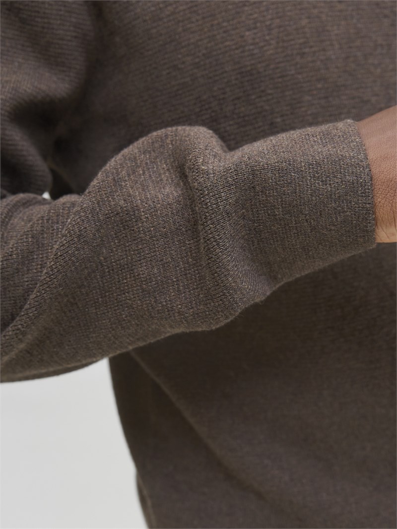 JPRMILANO STITCH KNIT ZIP POLO SN Delicioso