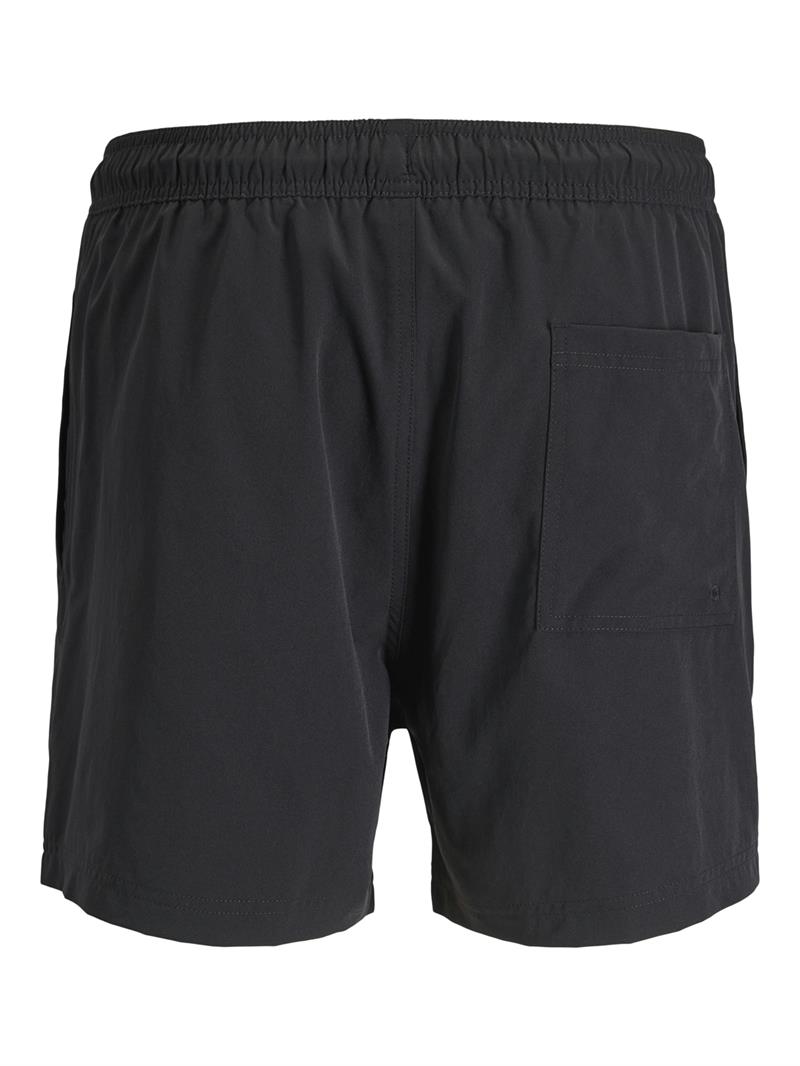 JPSTMAUI TROPIC SOLID SWIM SHORTS REG SN Black