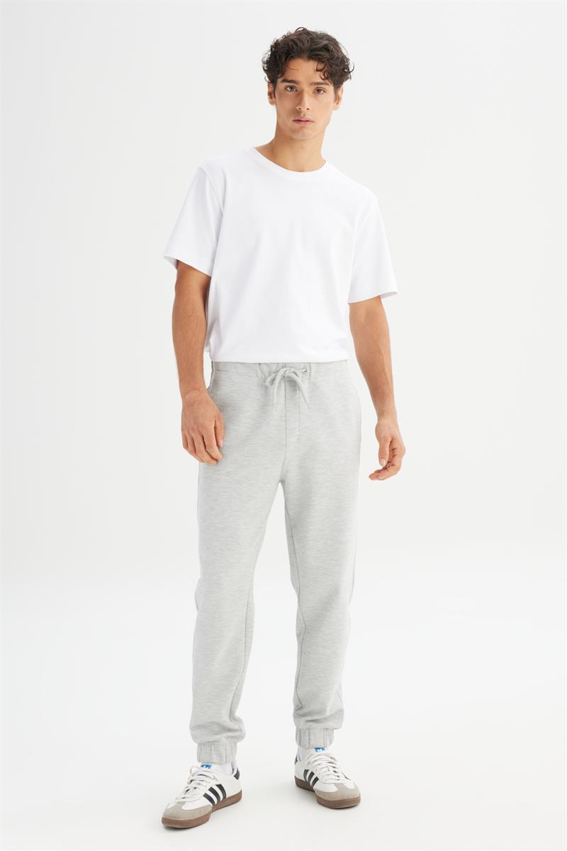 Erkek Pike İnterlock Sweatpant GrayMelange