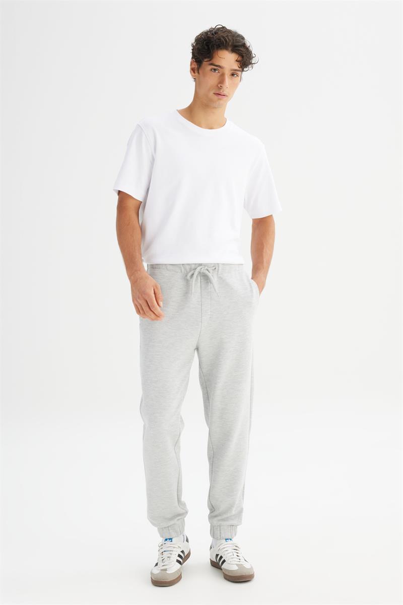 Erkek Pike İnterlock Sweatpant GrayMelange