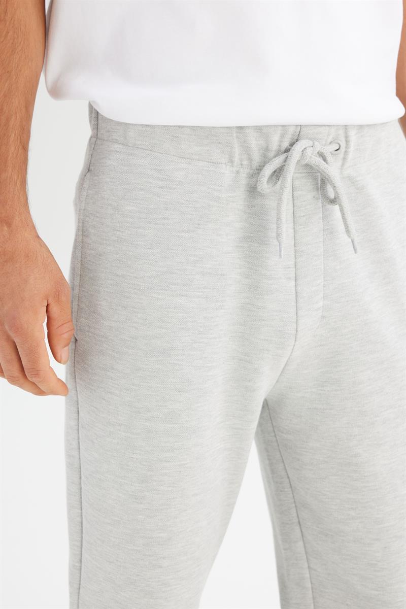 Erkek Pike İnterlock Sweatpant GrayMelange