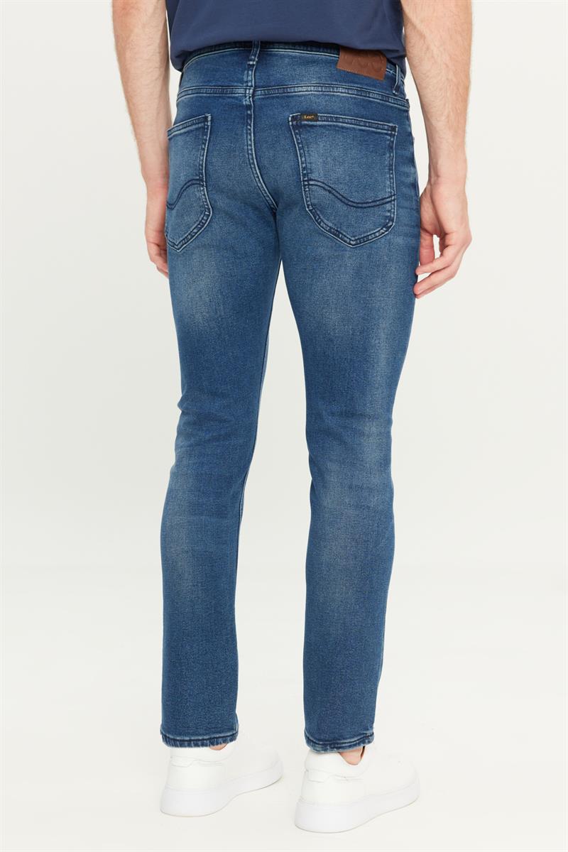 Luke Denim Pantolon Mid Indigo